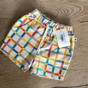 NWT Bonniemob printed short / 12-18 months